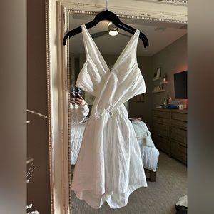 Mustard seed white romper